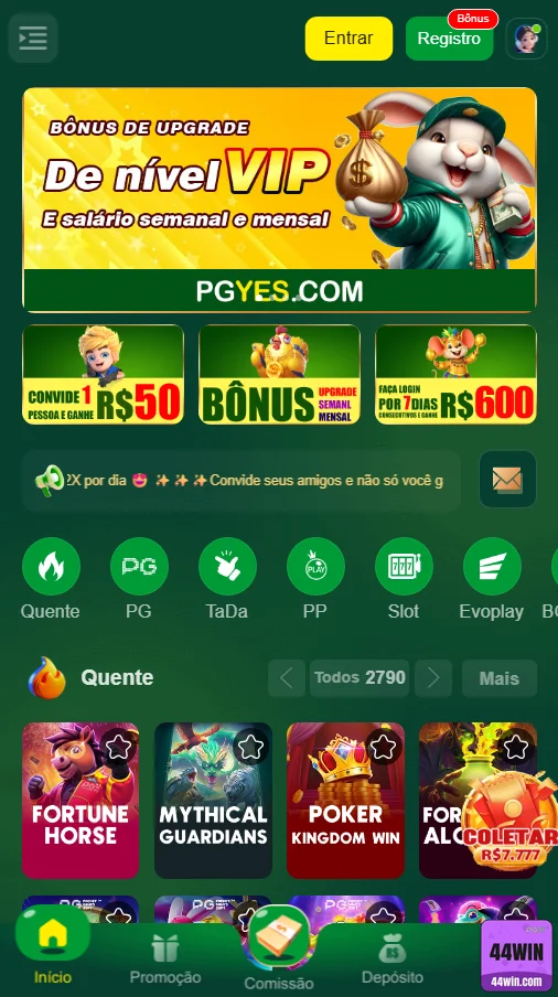 44win - confiável plataforma de jogos - Cadastro e Ganhe